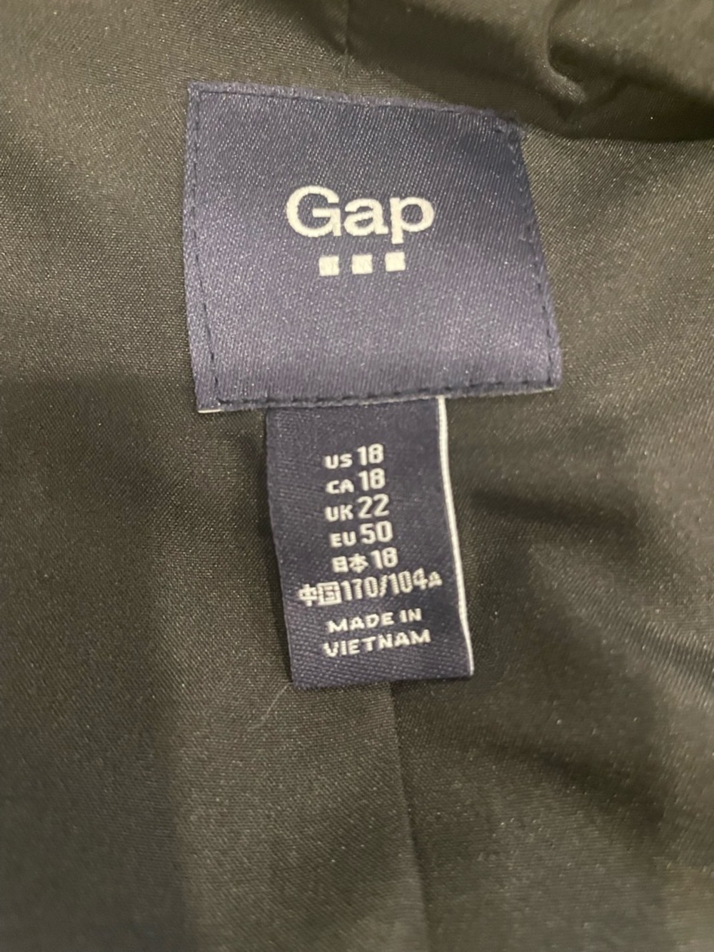 GAP Black Women's Tailored Blazer - Picture 7 of 8